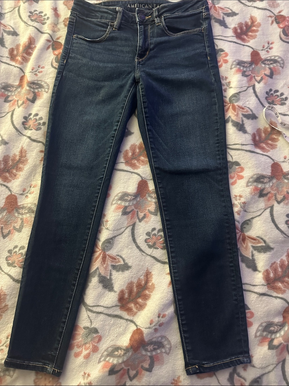 American Eagle Outfitters Dark Indigo Skinny Jeans